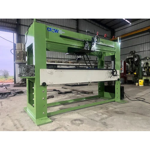 H Type Power Operated Hydraulic Press - Color: Green