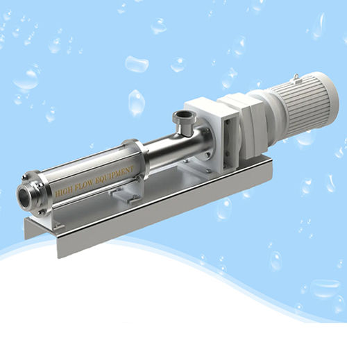 Single Screw Pumps - Color: Silver