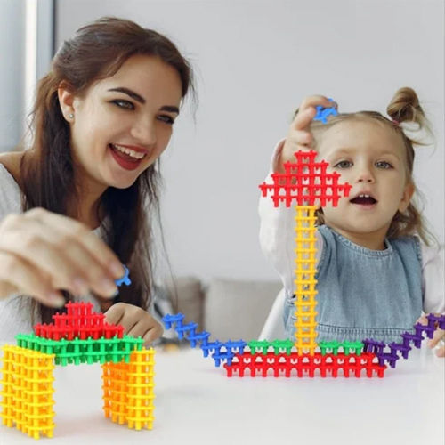 Plastic Block Idea Toys - Age Group: 3-4 Yrs