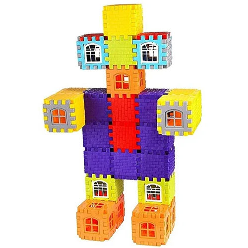 House Building Blocks Toys - Age Group: 1-2 Yrs