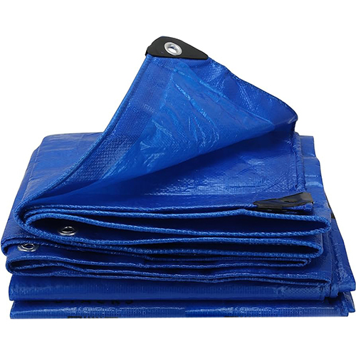 Industrial HDPE Blue Tarpaulin