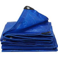 Industrial HDPE Blue Tarpaulin