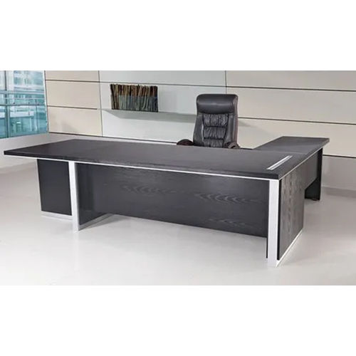 Exclusive-4 Black Wooden Desk - Application: Office