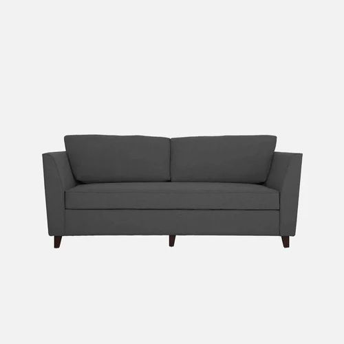 3 Seater Grey Colour Fabric Sofa - Application: Office