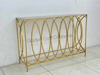 Steel console table