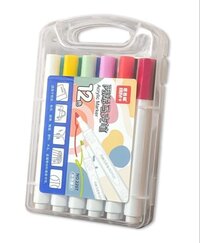 Mitsico 12 Pcs Acrylic Paint Marker Pens Acrylic Paint Glass, Wood, Fabric, Canvas, Mugs Set of 12 Colors