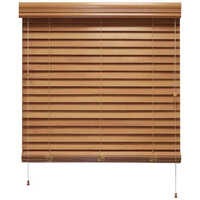 Wooden Window Blinds - Roman Design, Vertical Pattern | Foldable, Easy To Assemble, Various Colors To Match Any Interior