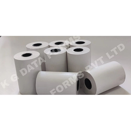 Billing Printer Rolls - Color: White