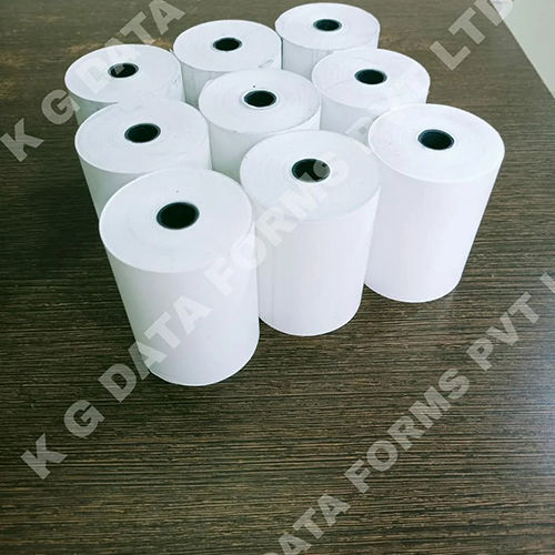 Restaurant Billing Printer Rolls - Color: White