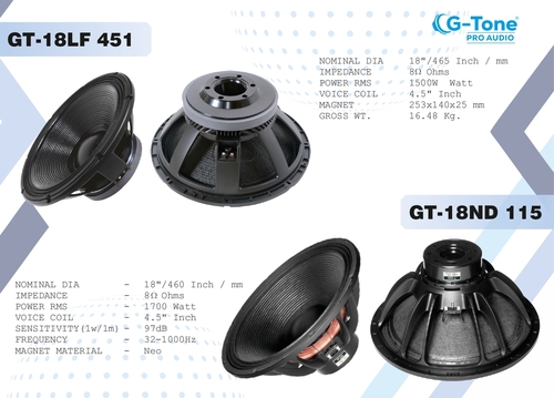 GT-18LF 451 Speaker