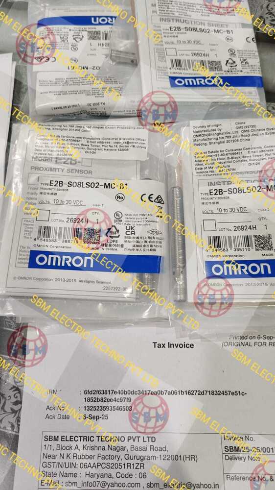 OMRON PROXIMITY SENSOR , E2B-S08LS02-MC-B1