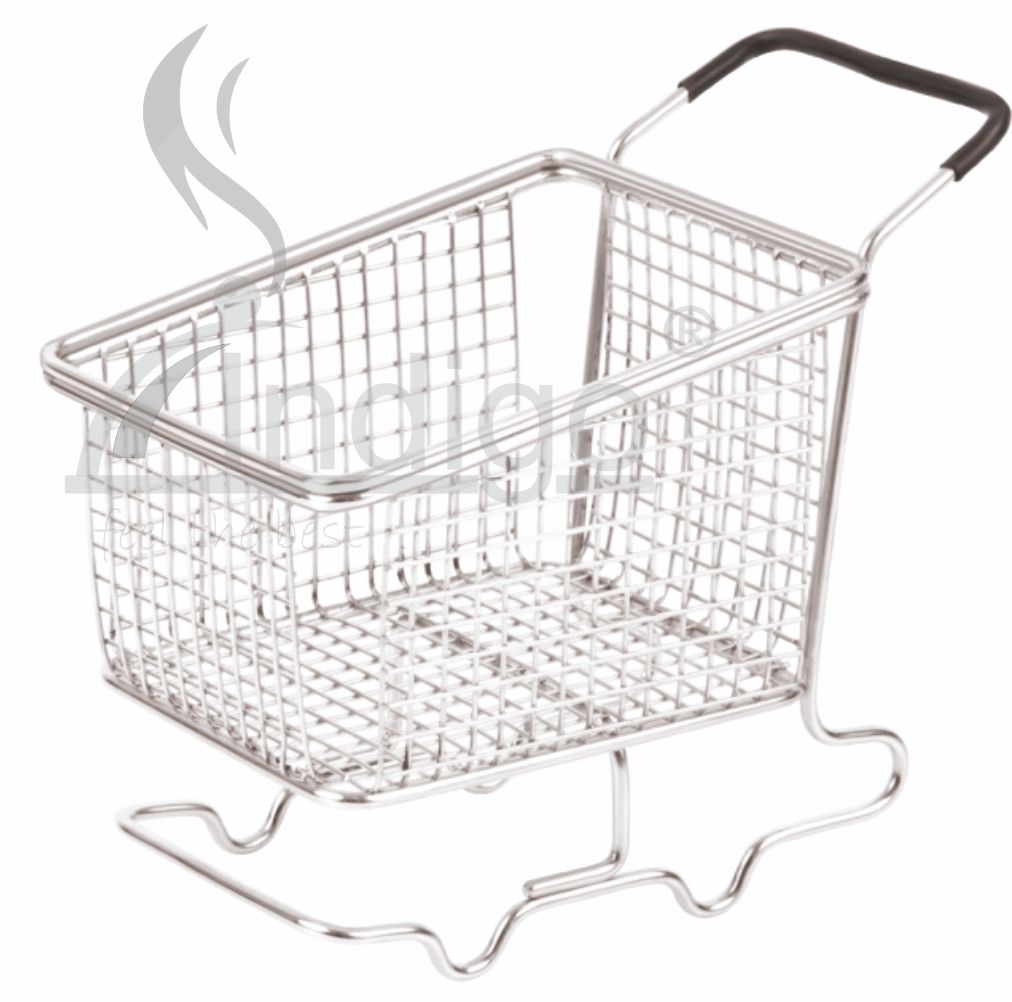 Mini Trolley Serving Basket - Grade: 300