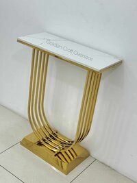 Stylish Console Table marble top