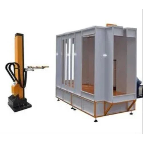 Filter Cartridge Manual Powder Coating Booth - Stainless Steel, 440 Volt Electric Drive | Industrial Use, One Year Warranty, Automatic Operation