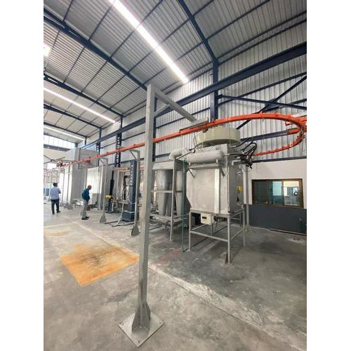 Conveyorized Powder Coating Plant - General Use: Industrial