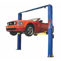 Two Post Car Lift - 3 Horsepower Electric Power, Standard Size For Garage & Service Stations | Lifts Cars, Trucks, Suvs With 1-year Warranty