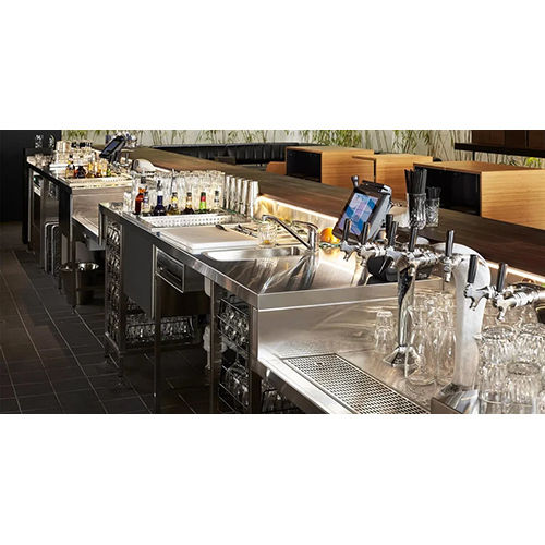 Commercial Bar Equipment - Color: Silver