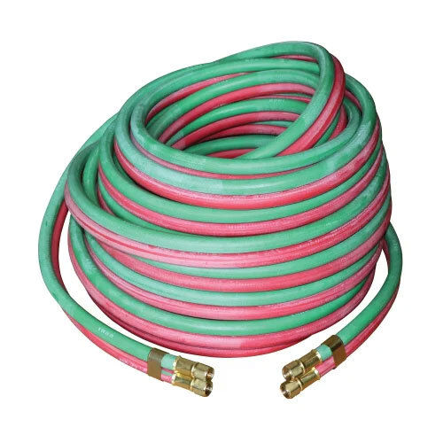 Gas Welding Rubber Hoses - Color: Green & Red