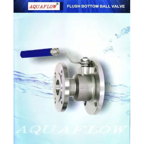 SS Aquaflow Flush Bottom Ball Valve