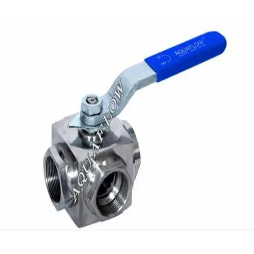 Aquaflow 3 Way Stainless Steel Ball Valve - Application: Industrial