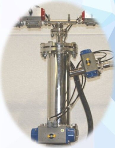 Vacuum powder transfer system