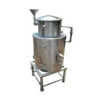 Kitchen Steam Boiler - Stainless Steel, 0-500 Kg/hr Capacity, Silver Color, 5-10 Kgf/cm2 Pressure | New Industrial-grade Vertical Steam Generator For Efficient Kitchen Applications