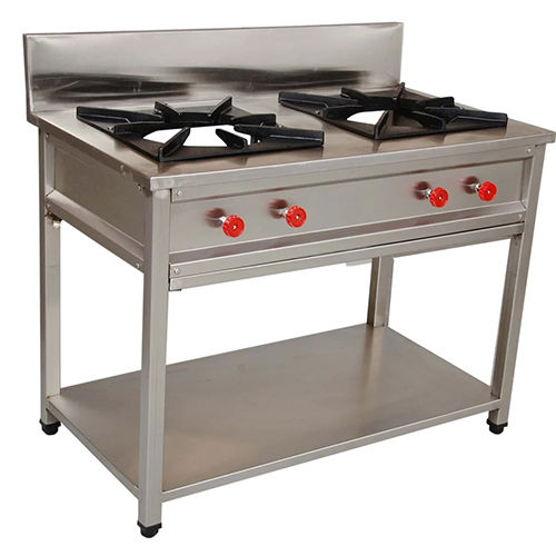 2 Burner Gas Cooking Range - Automatic Grade: Manual