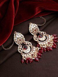 Traditional Kundan Jewelry| Kundan Earrings| Kundan Earrings for Weddings| Kundan Earring Trends| Kundan Earring Collection