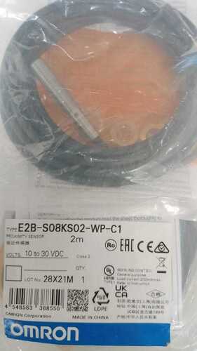 OMRON, PROXIMITY SENSOR, E2B-S08KS02-WP-C1 2M