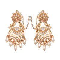 Traditional Kundan Jewelry| Kundan Earrings| Kundan Earrings for Weddings| Kundan Earring Trends| Kundan Earring Collection.