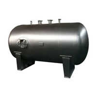 Industrial Stainless Steel Pressure Vessels - Capacity: 1000-10000 Ltr/hr