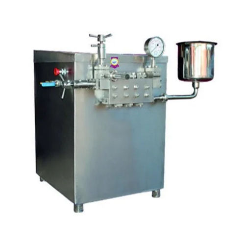 100 Bar Ss Homogenizer - Capacity: 0-100 Ltr/Hr