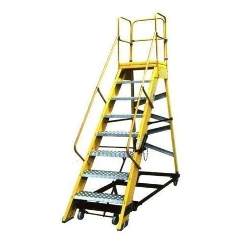 Aluminum Trolley Ladder Step - Feature: Rust Proof