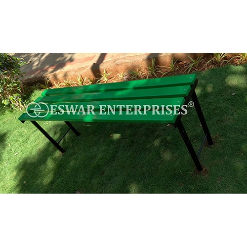 Cast Iron  Park Bench Without Back Rest