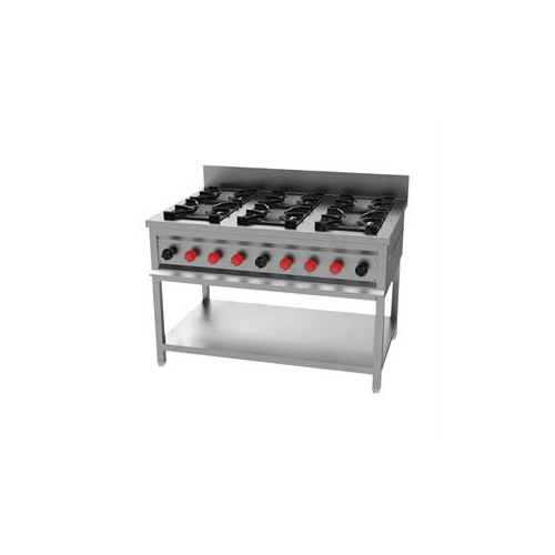 Six Burner Range - Automatic Grade: Manual