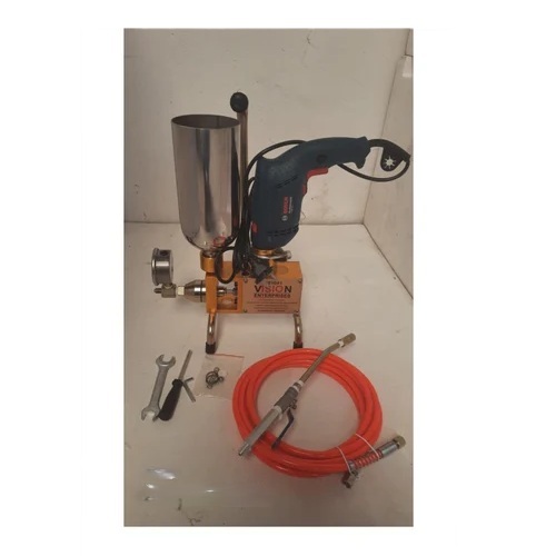Grouting Pump with Bosch Drill Machine