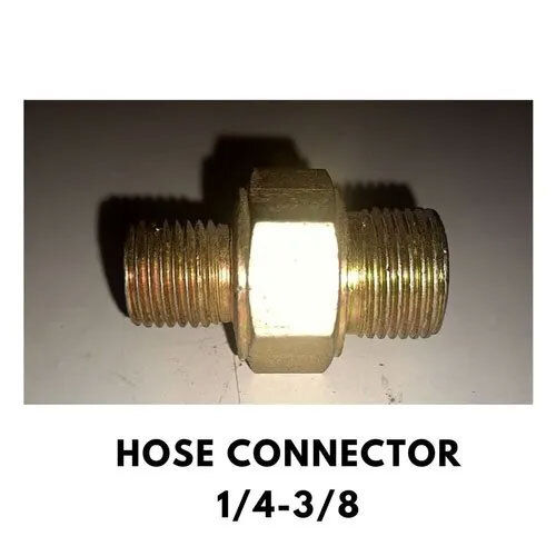 Airless Hose Connector - Color: Silver