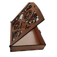 Customized Mdf Gift Box - Color: Brown