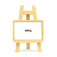 Polished Wooden Easel Photo Frame - Color: Light Brown
