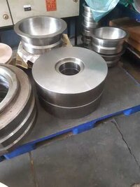 Cnc Lathe Chuck Body - High-strength Alloy Steel, Large Size, Silver Color | Precision Grip For Metals, Plastics, And Composites