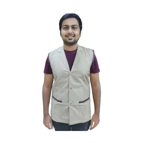 Multi-color Unisex Uniform Sleeveless Vest Coat