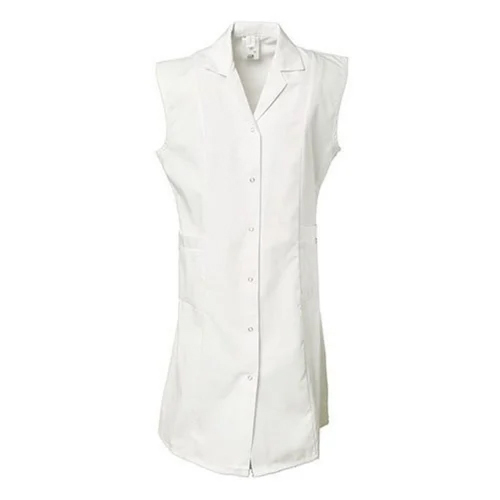 Sleeveless lab Coats