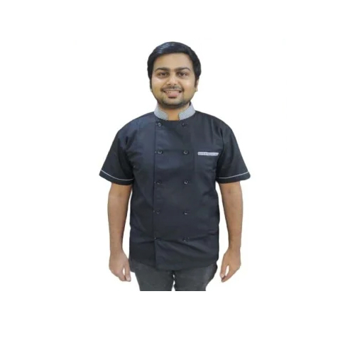 Multi-Color Half Sleeves Chef Coat