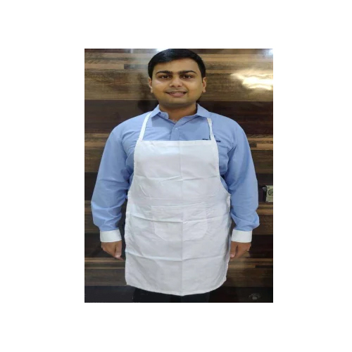White Kitchen Apron