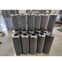 Hydac Replacement Filter - Stainless Steel, 2-3 Inch Diameter | Fiberglass Mesh, Enhanced Durability And Filtration Efficiency