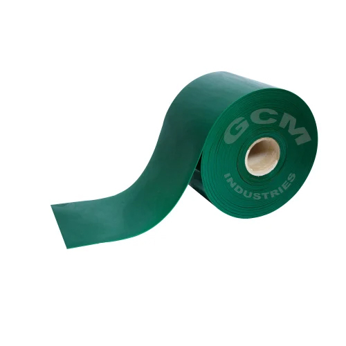 Green Opaque PVC Strip Curtain Roll