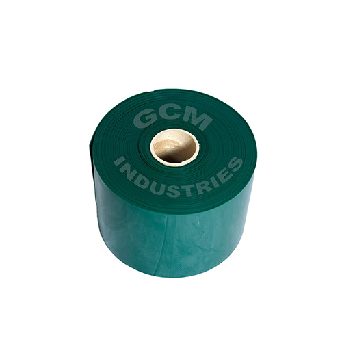 Green Opaque PVC Strip Curtain Roll