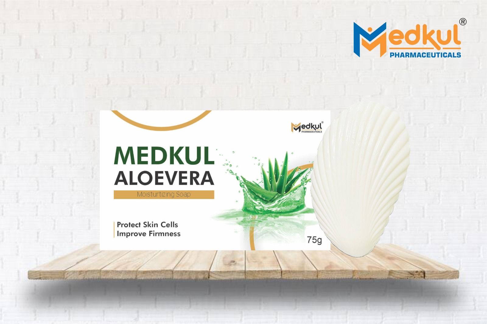 Medkul-Alovera Soap - Suitable For: Suitable For All