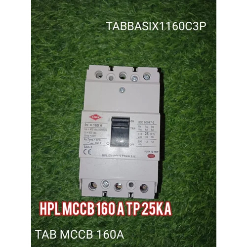 HPL TABBASIX1160C3P 160A TP 25KA MCCB