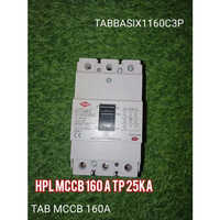 Hpl Tabbasix1160c3p 160a Tp 25ka Mccb - Phase: Three Phase
